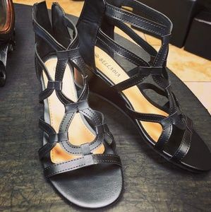 Strappy Heeled Sandals